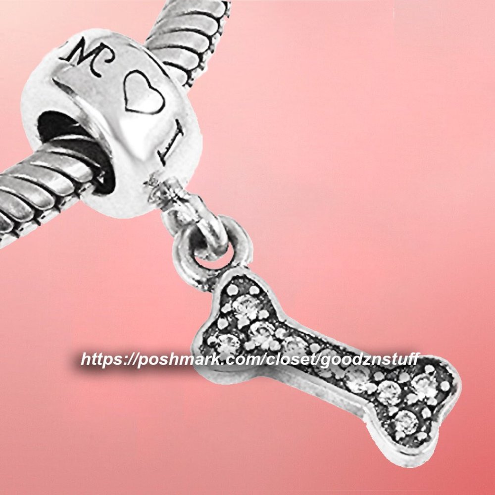 Pandora I Love My Dog Charm 791263CZ